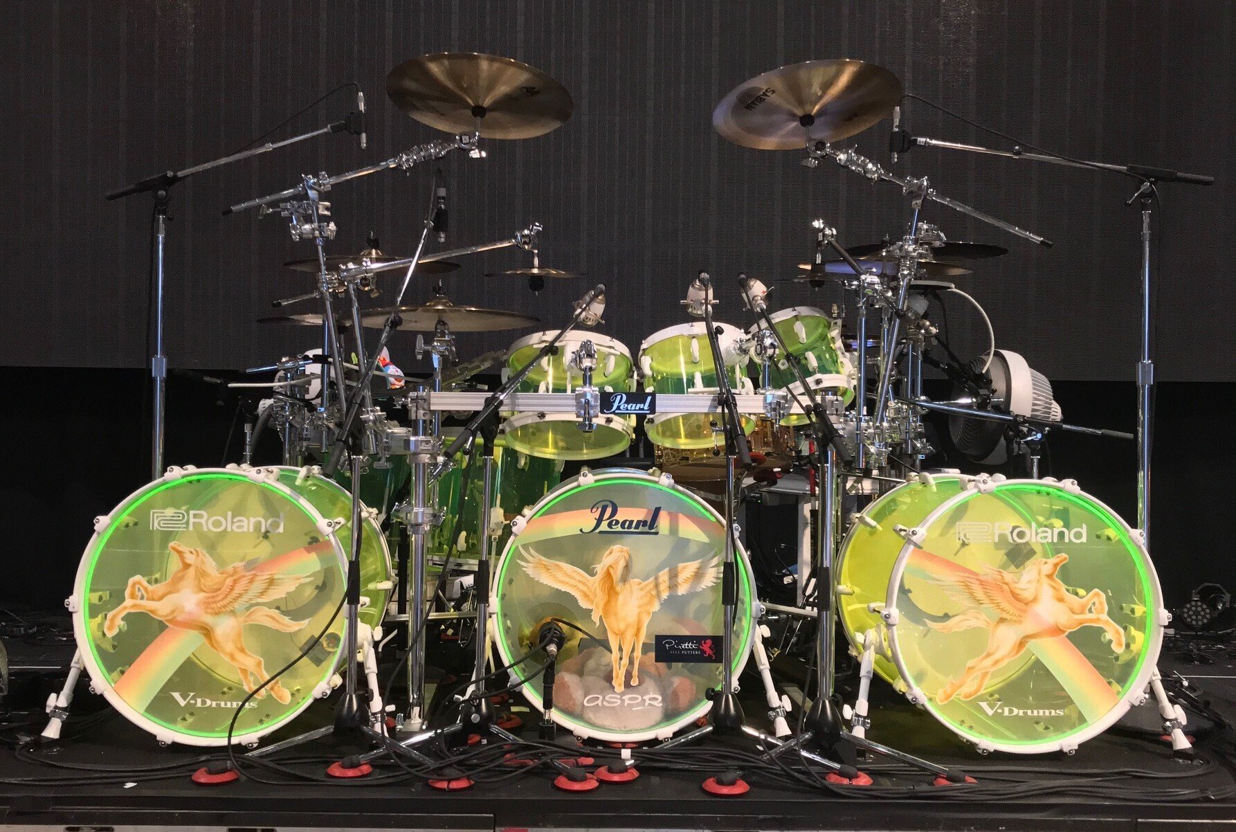 LUNA SEA 真矢さんのドラムセット｜たこ