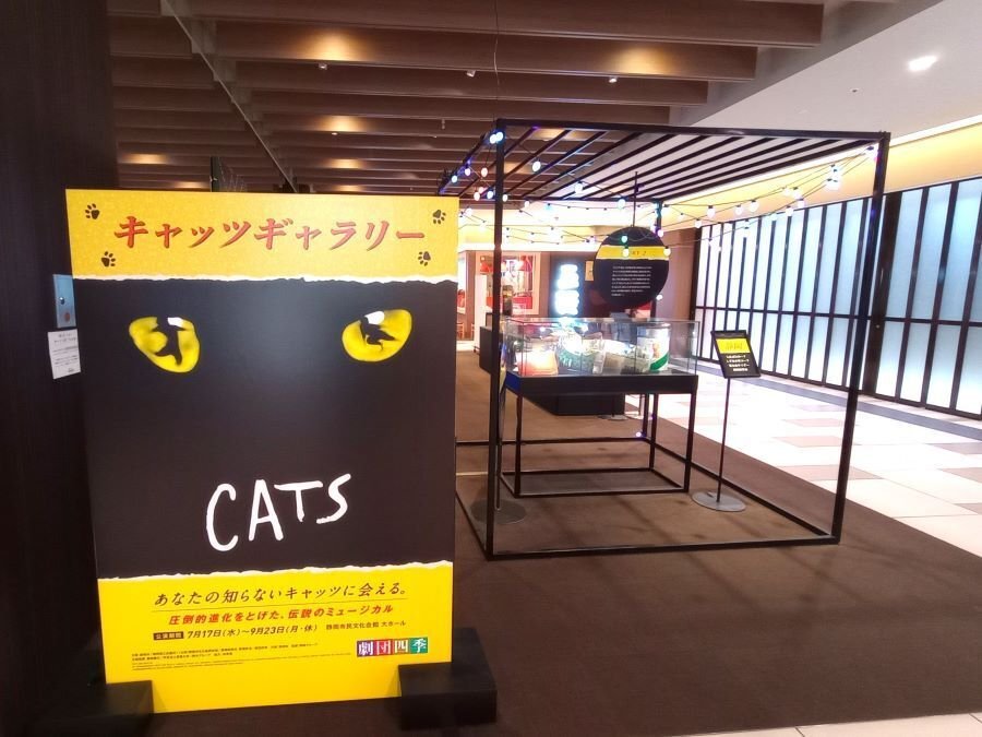 初遠征🚊】劇団四季「キャッツ」静岡公演🐈レポ｜きいろいお花