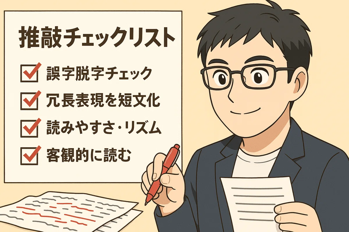 読みやすさが段違いに!校正ツールと推敲チェックリストの使い方|トット/AIライター