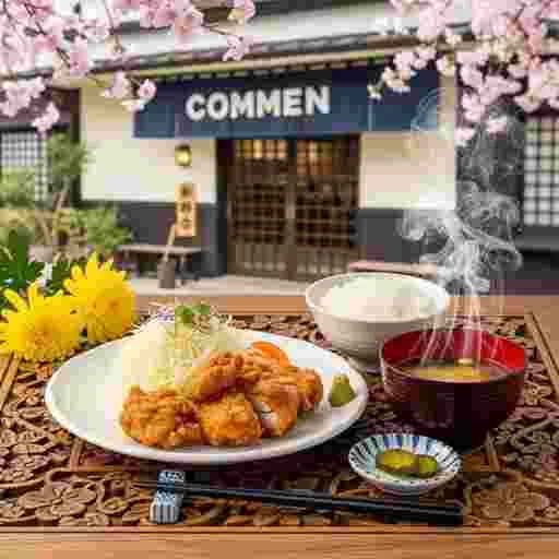 唐揚げ定食 メニュー 写真素材/写真販売 AI画像 有料＜30枚：350円＞商用利用可（サンプル）022