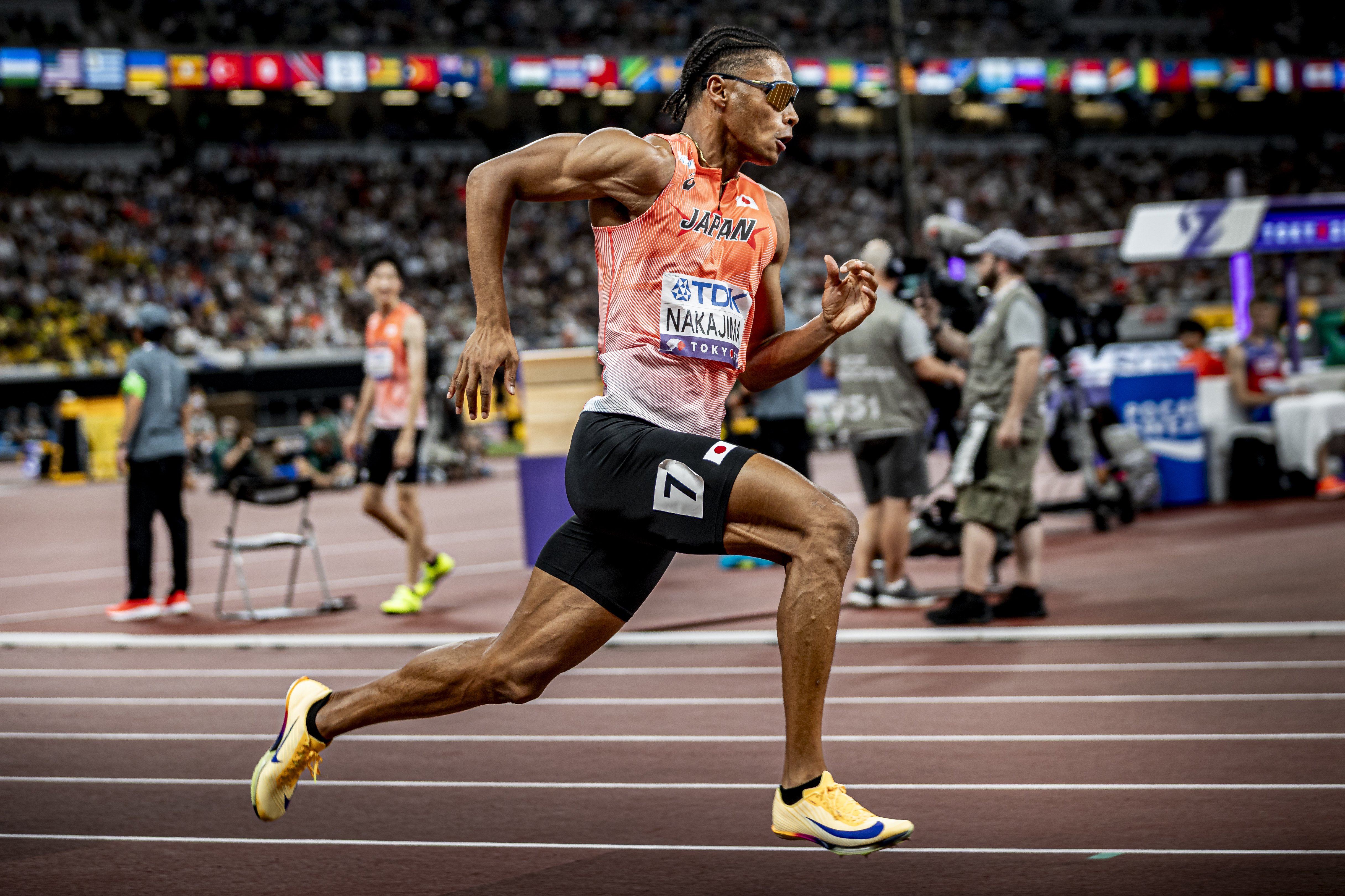東京2025世界陸上 男子 400m 準決勝3組2.中島佑気ジョセフ
