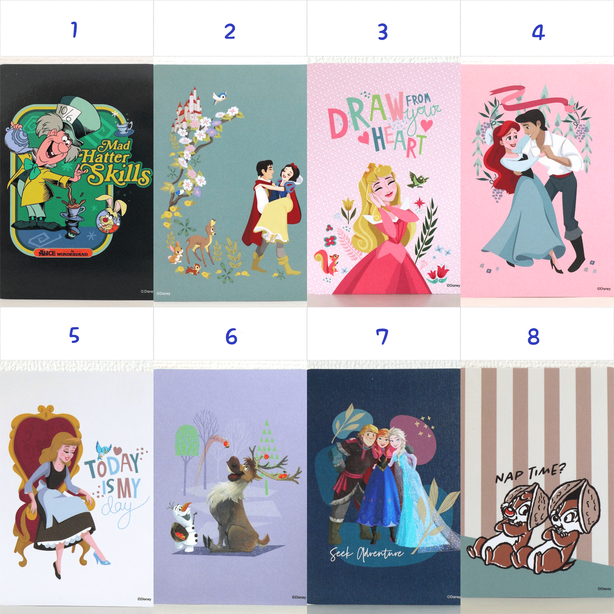 ディズニーストアのじゃんけんカード一覧✊✌✋|·*LUNA*· ディズニーストアのじゃんけんカード一覧✊✌✋|·*LUNA*·