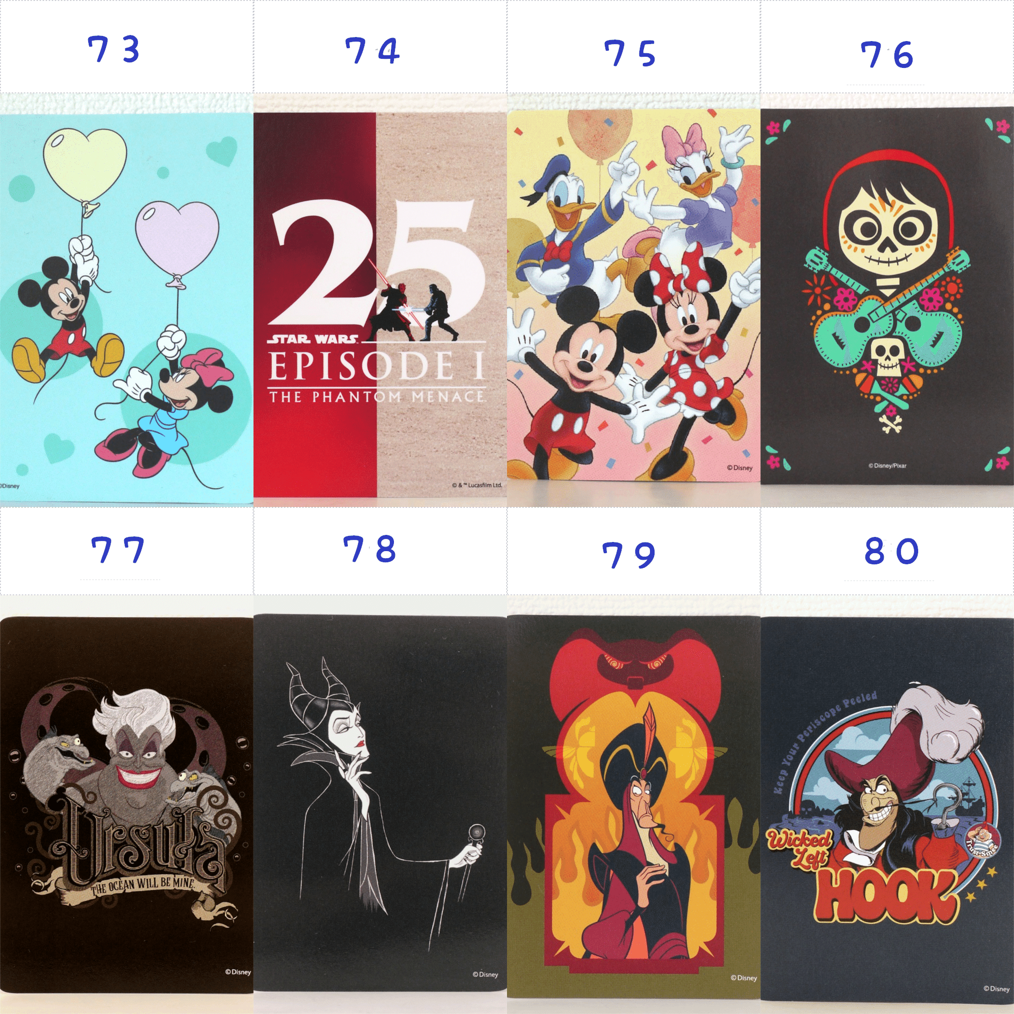 ディズニーストア じゃんけん カード ディズニーストアのじゃんけんカード一覧✊✌✋｜·*LUNA*·