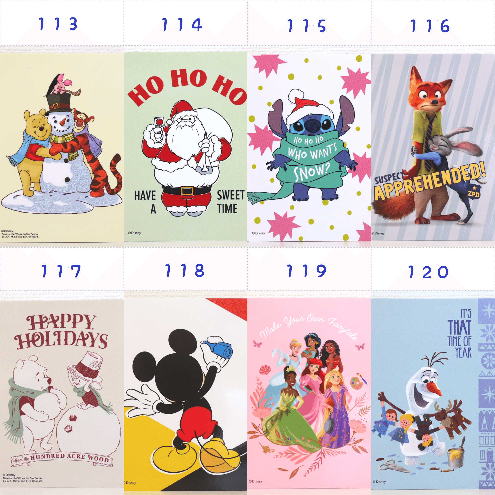 ディズニーストアのじゃんけんカード一覧✊✌✋｜·*LUNA*·