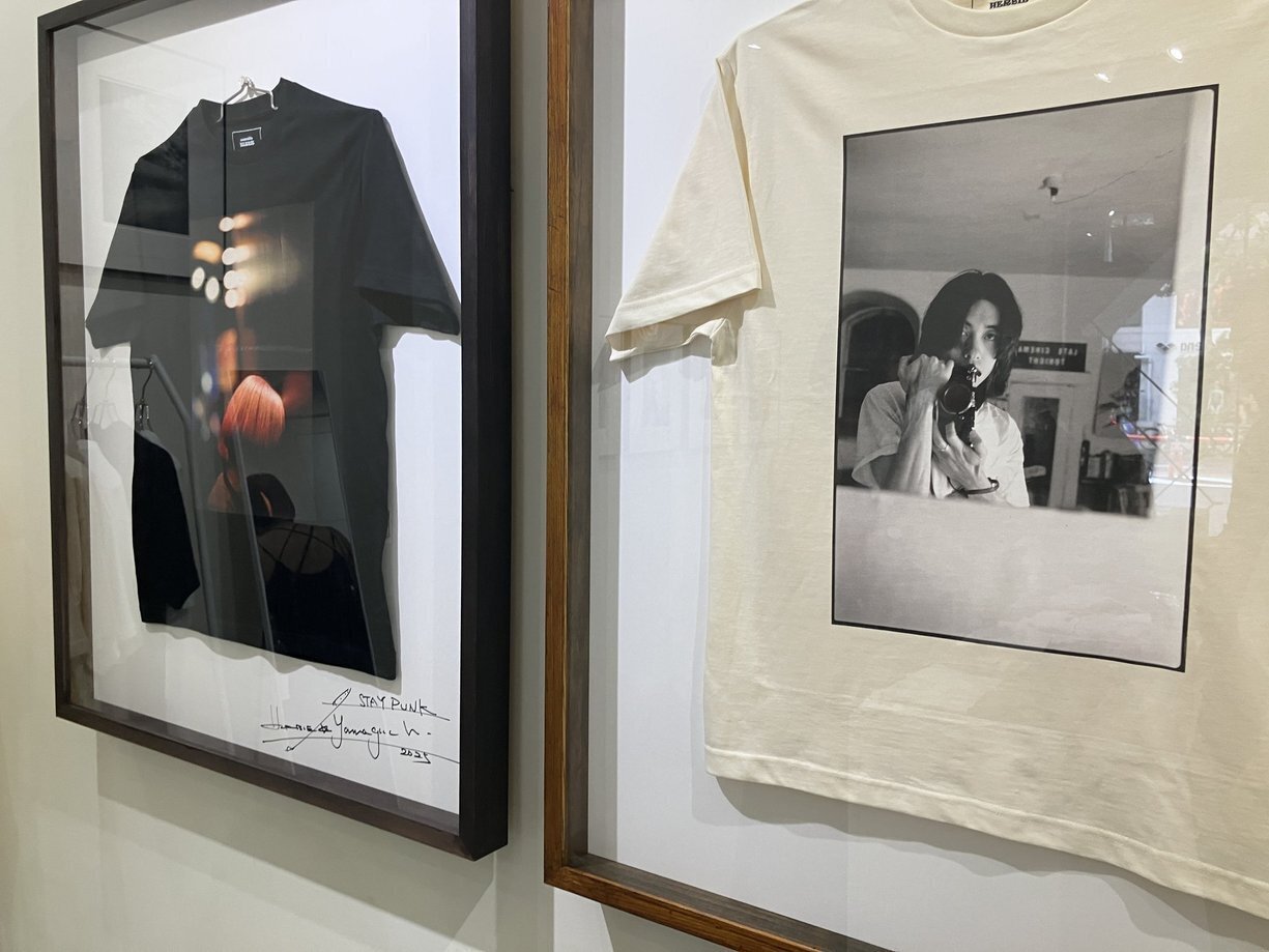 ギャラリーGEEKARTへ急げ！ ハービーさんのTシャツが限定販売。｜多利