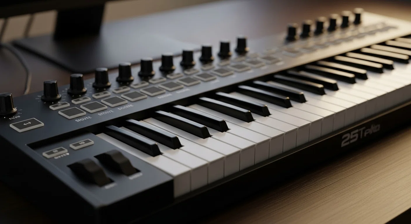 音楽制作を始めたい人へ 25鍵MIDIキーボードのおすすめ9選｜音楽