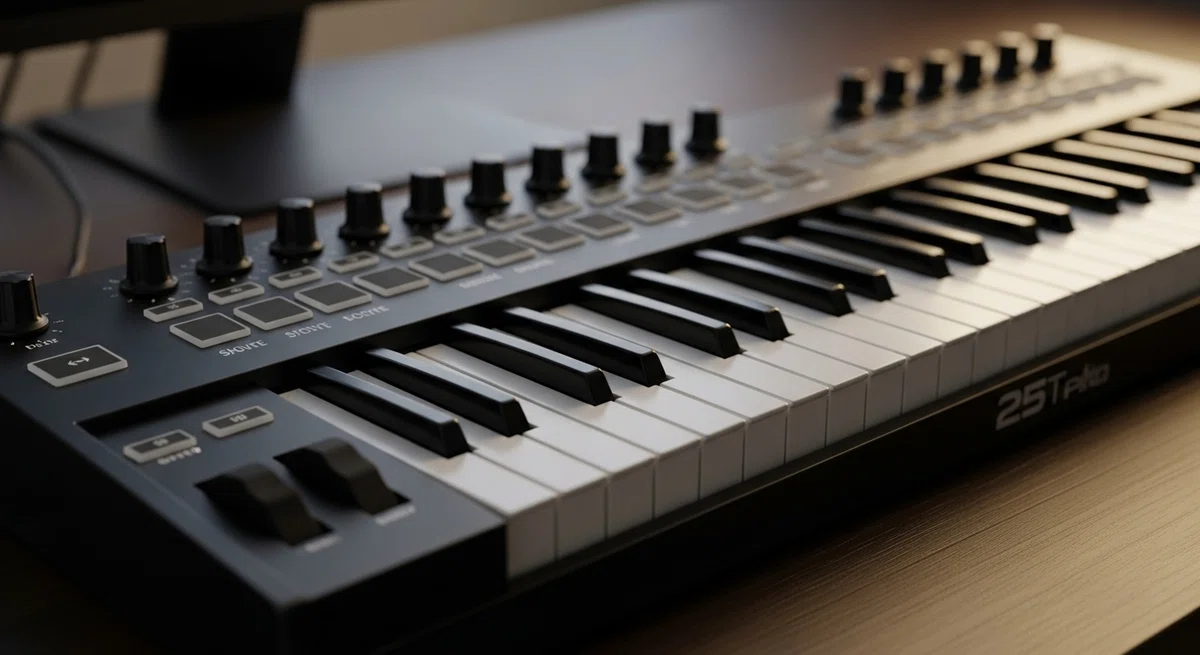 音楽制作を始めたい人へ 25鍵MIDIキーボードのおすすめ9選｜音楽
