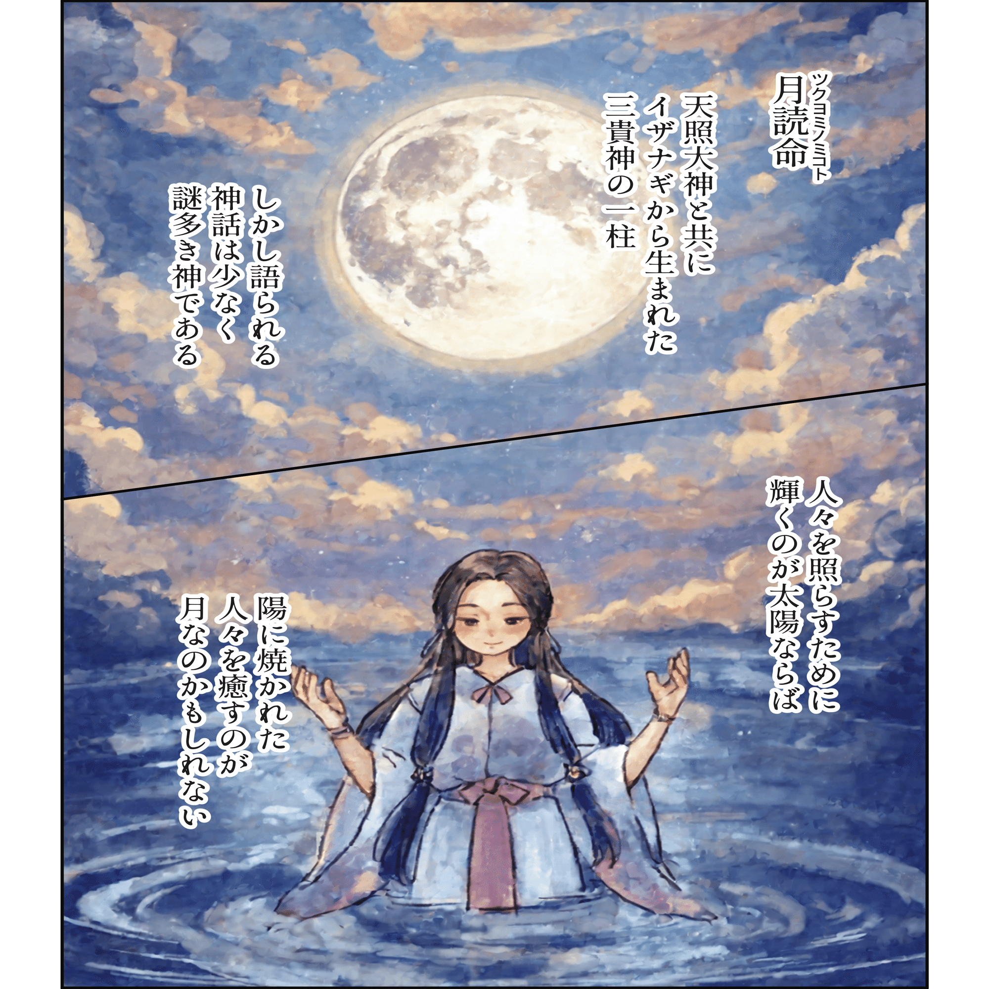まんが古事記：月読命ツクヨミノミコト｜えんな｜漫画家・イラストレーター