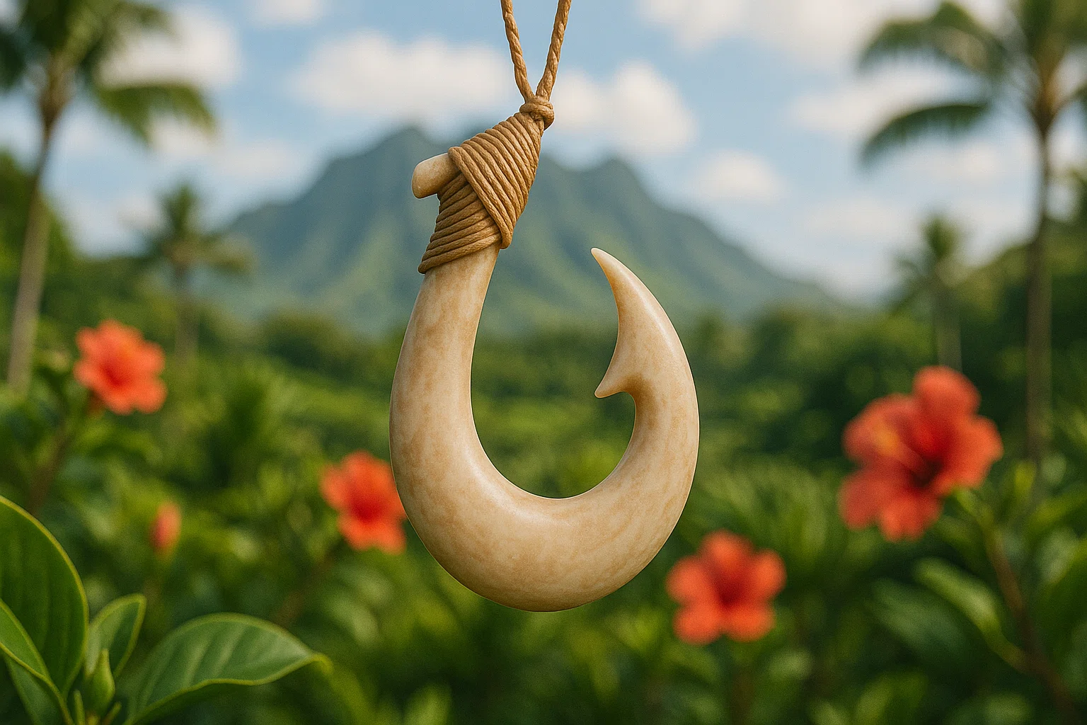 ? ハワイのモチーフ物語“フィッシュフック（Makau）”が導く、願いと 