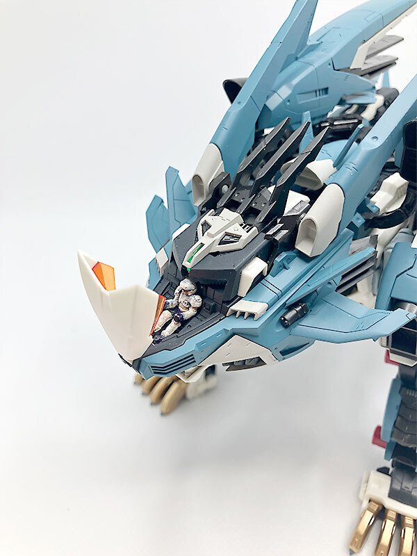 ランナー塗装でゾイドを作る。【プラモ】HMM ZOIDS RZ-041 ライガー