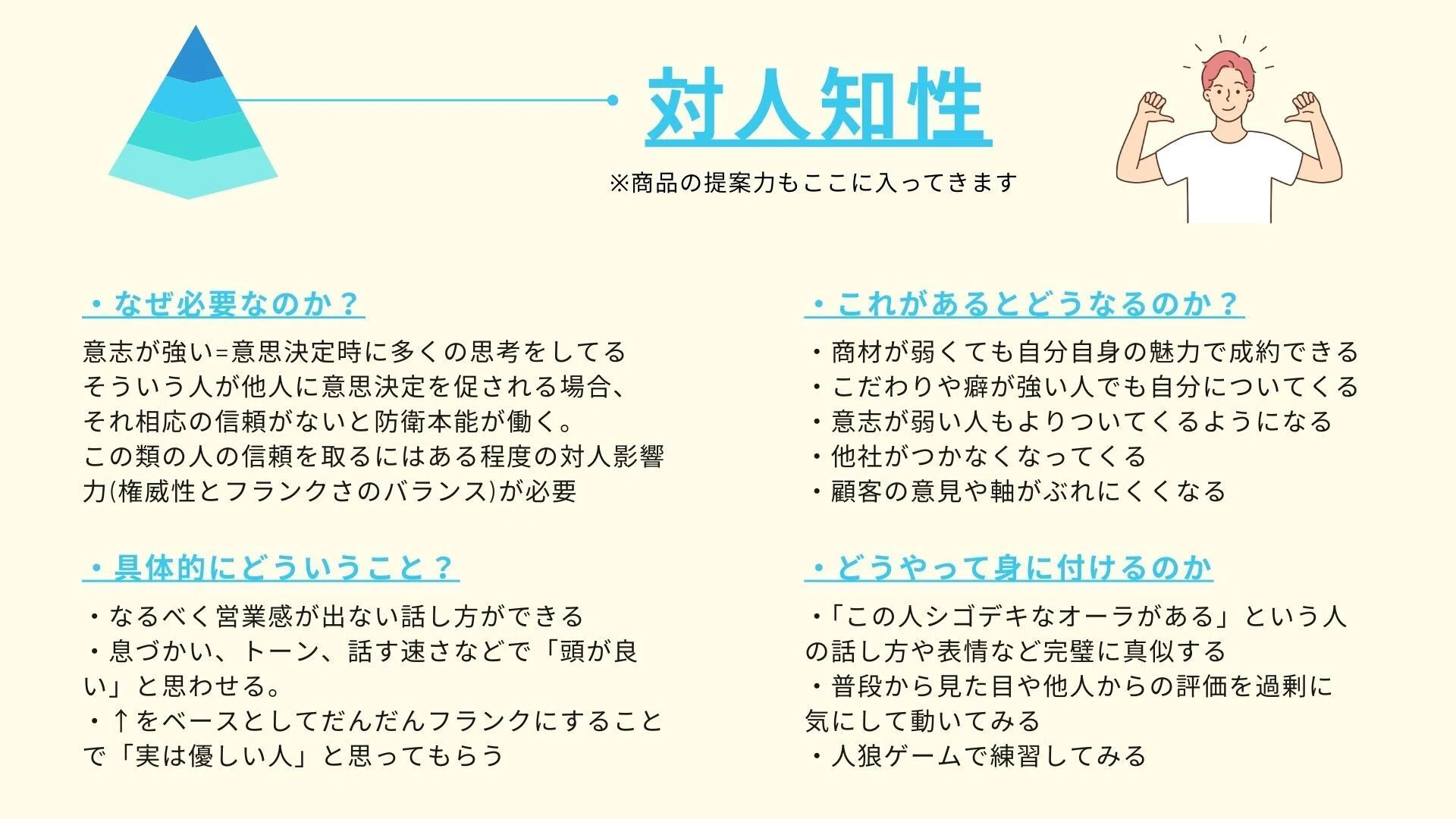 営業力の全てを決める4つのレベルとは？｜凌@営業メンタリスト|営業