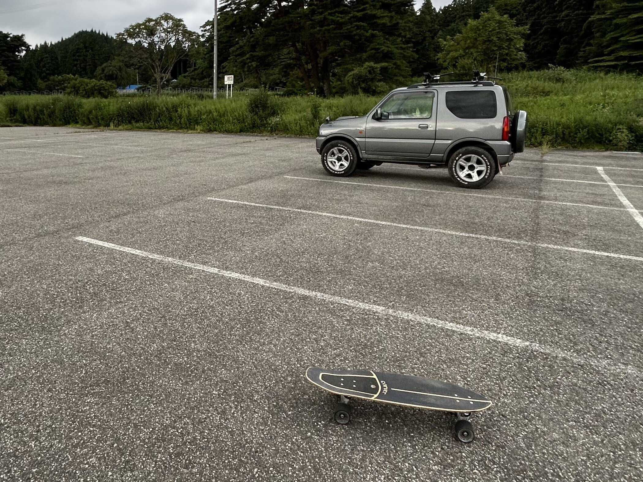 ペニースノーボード ペニーをスノボオフトレのサーフスケート風カスタムしてみた。｜なかた