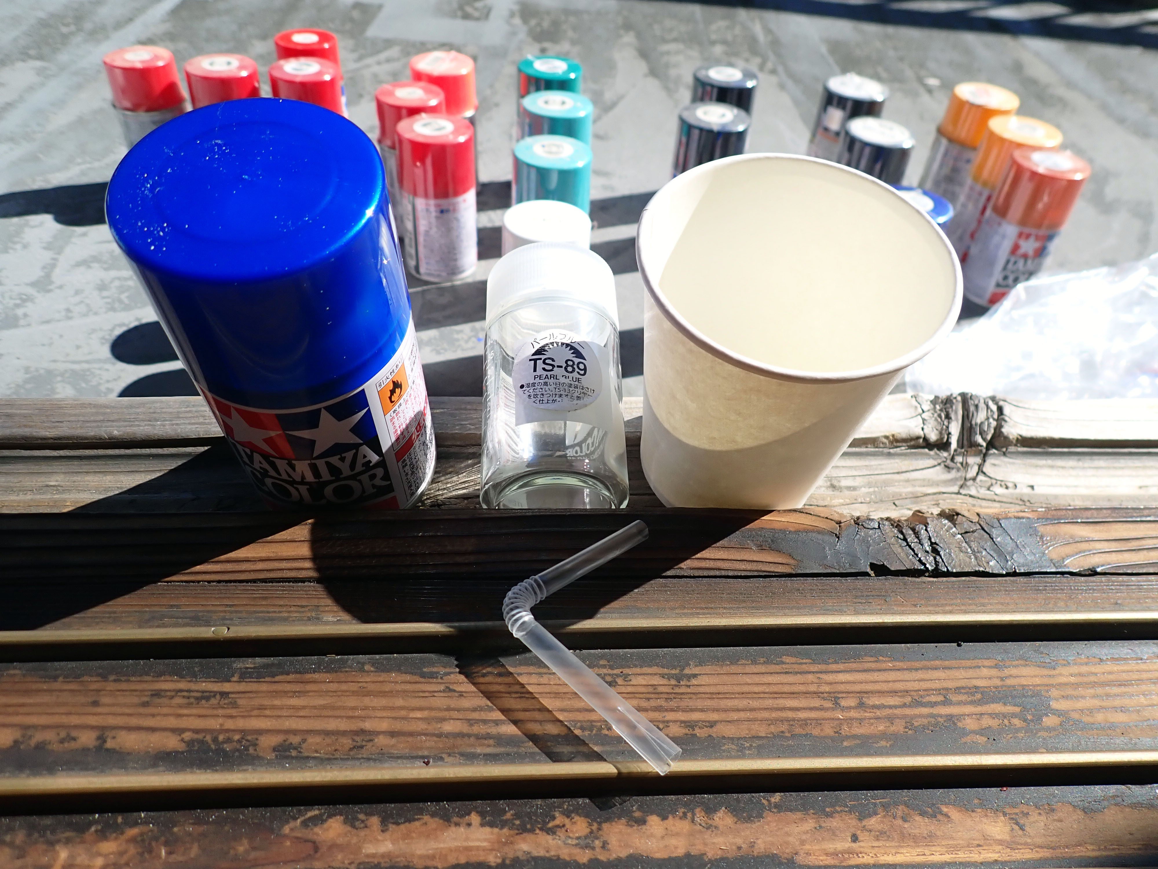 スプレー缶塗料の取出し手順書｜積みプラで詰んだAKI