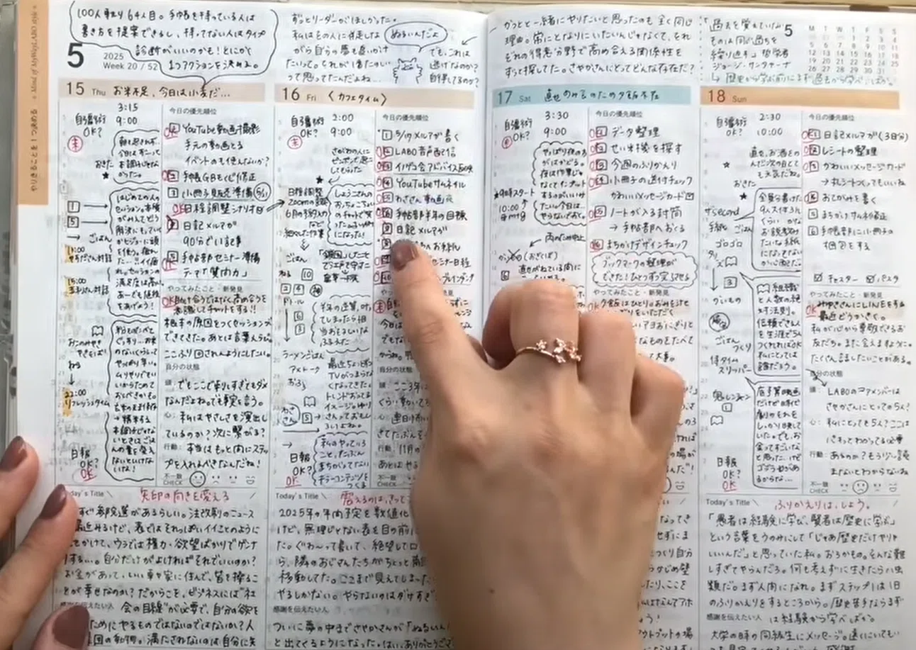 時間管理術】成功者に学ぶ！“自分との約束”を守るための手帳ルーティン