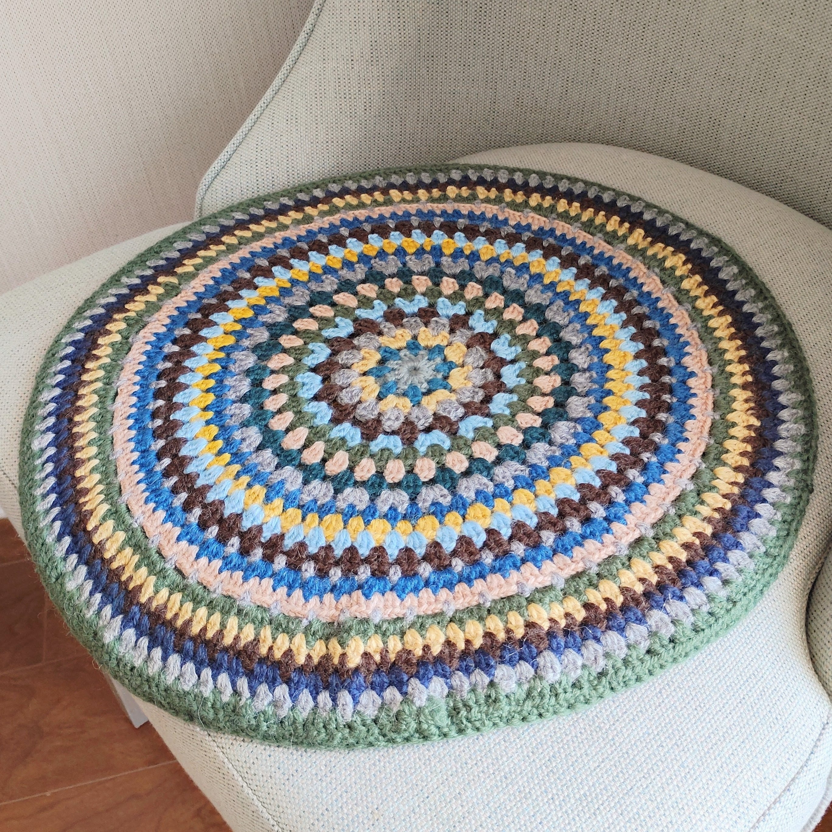 曼荼羅』を編む③【編み物に恋して】｜シトロンの手仕事 in China