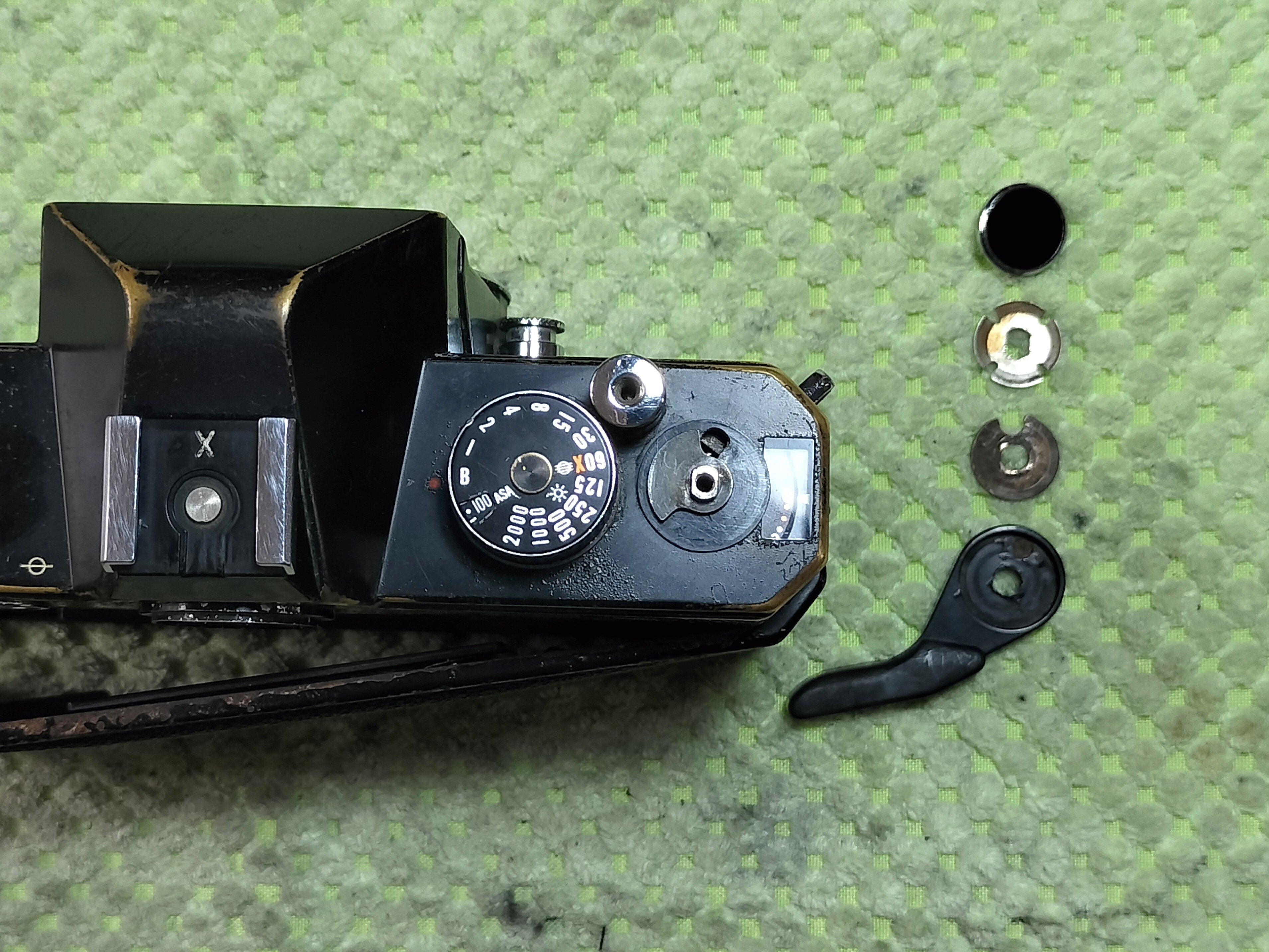 FUJICA ST801の分解｜フィルムカメラ修理のアクアカメラ