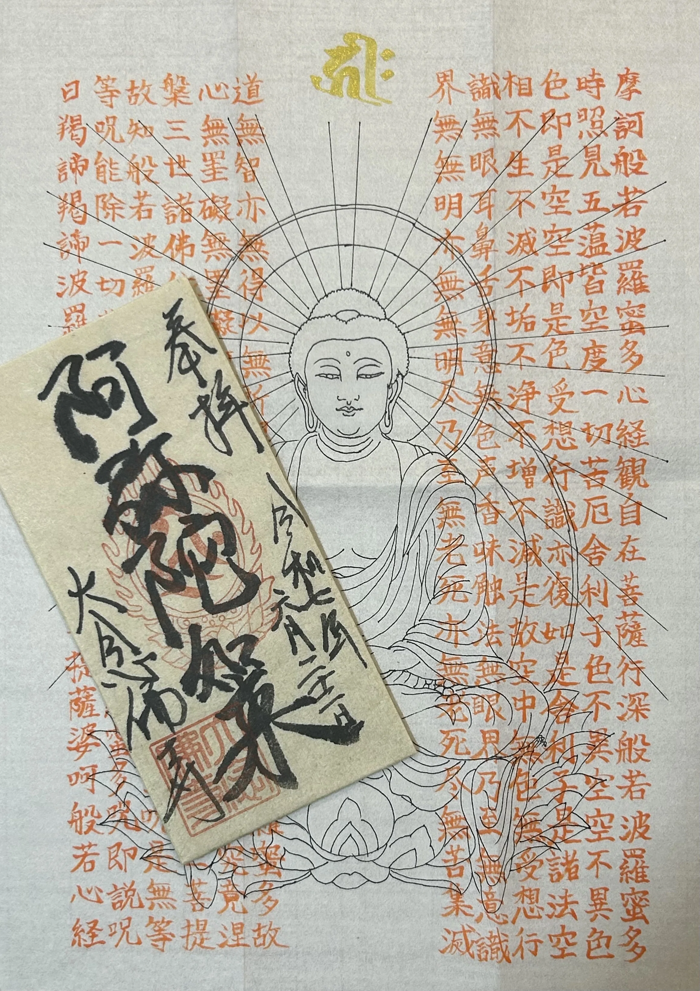 仏画曼荼羅アート秋の初心者体験会(干支本尊お守り作り) 神戸・京都