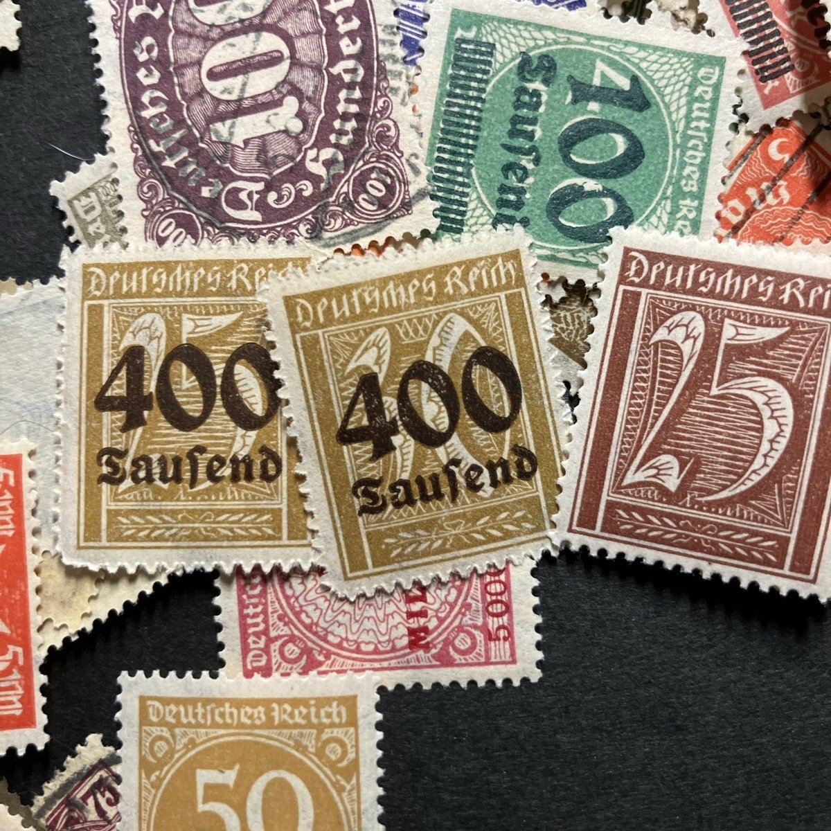 ドイツインフレ時代の切手｜さとうかよこ（きらら舎）