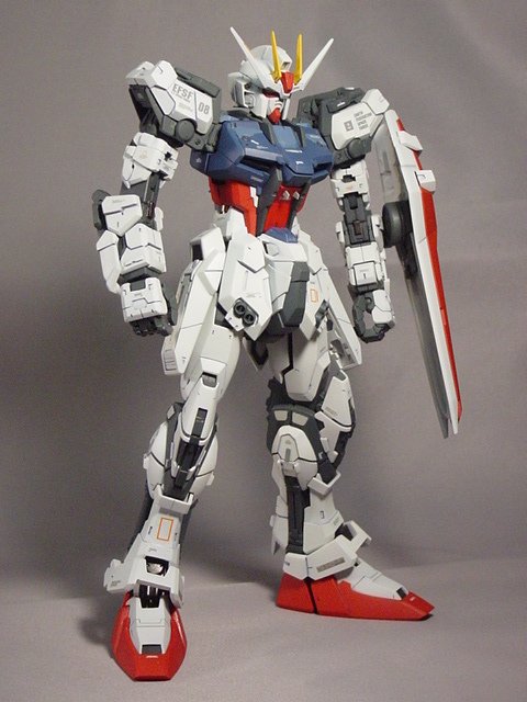 ガンプラ】1/100 MG AILE STRIKE GUNDAM (エールストライクガンダム