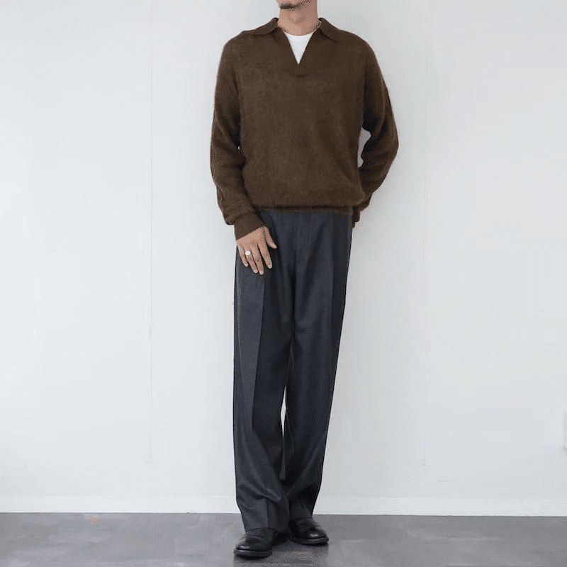 AURALEEらしい素材から生まれるニュアンスと空気感。BABY SURI ALPACA