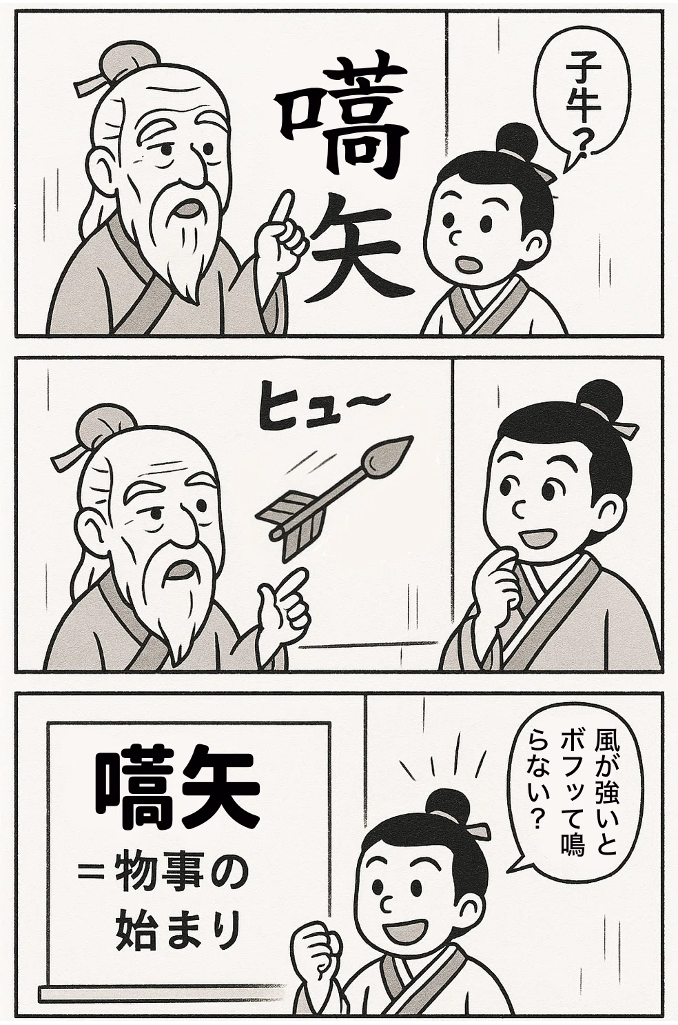 嚆矢(こうし)|boubura