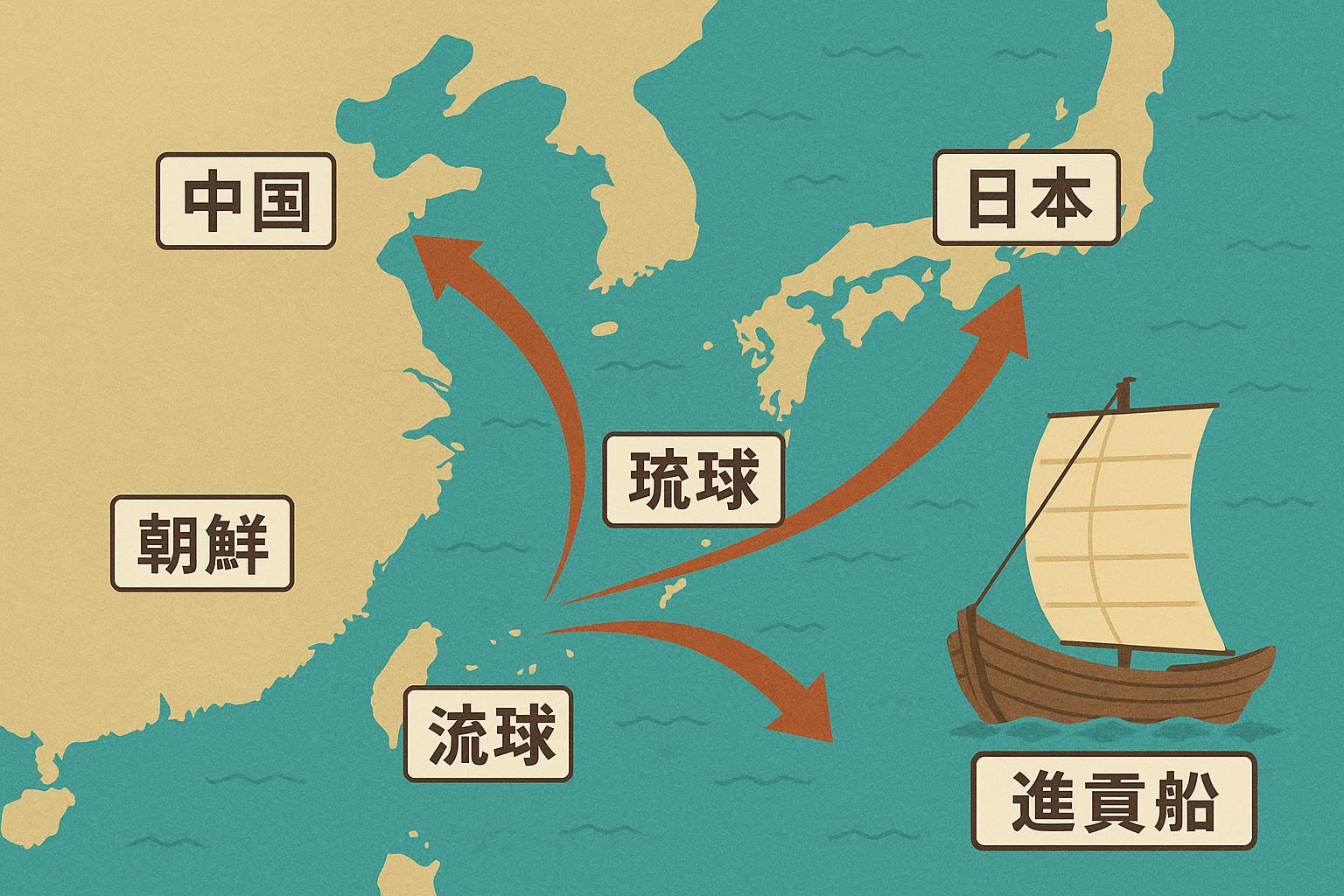 琉球 王国 中継 貿易