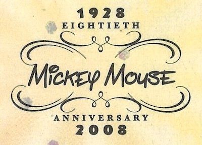 初めてのDダラー】ミッキー生誕80周年2008年版ディズニーダラーの紙幣