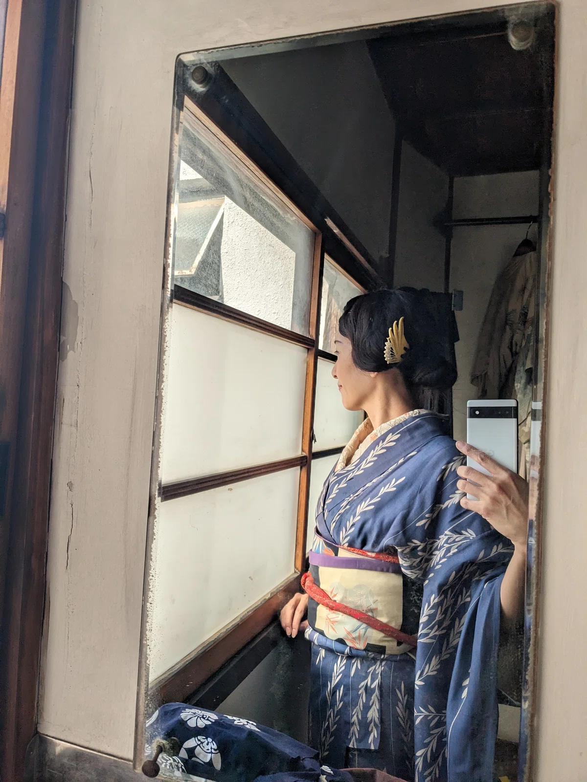 昼夜帯と、さかさま柄の帯の話｜渡辺真由美（まゆナベ）