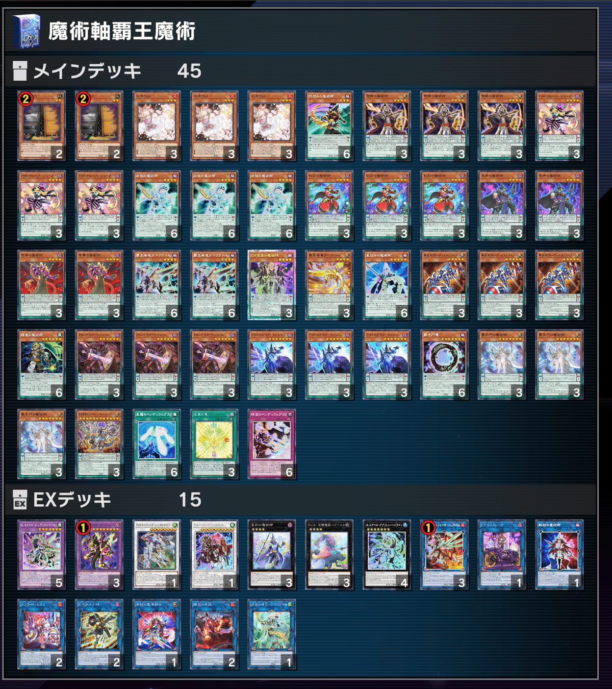 遊戯王マスターデュエル】【DC1st突破】覇王軸覇王魔術師の今