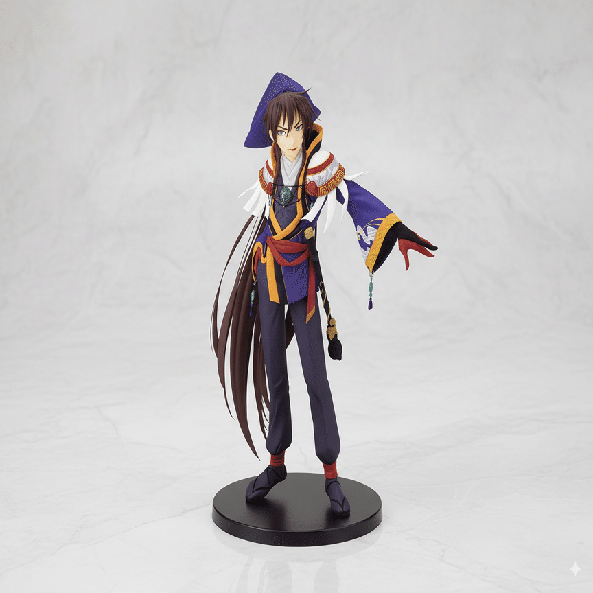 オリキャラのフィギュア画像をカスタム｜kishino@イラストレーター