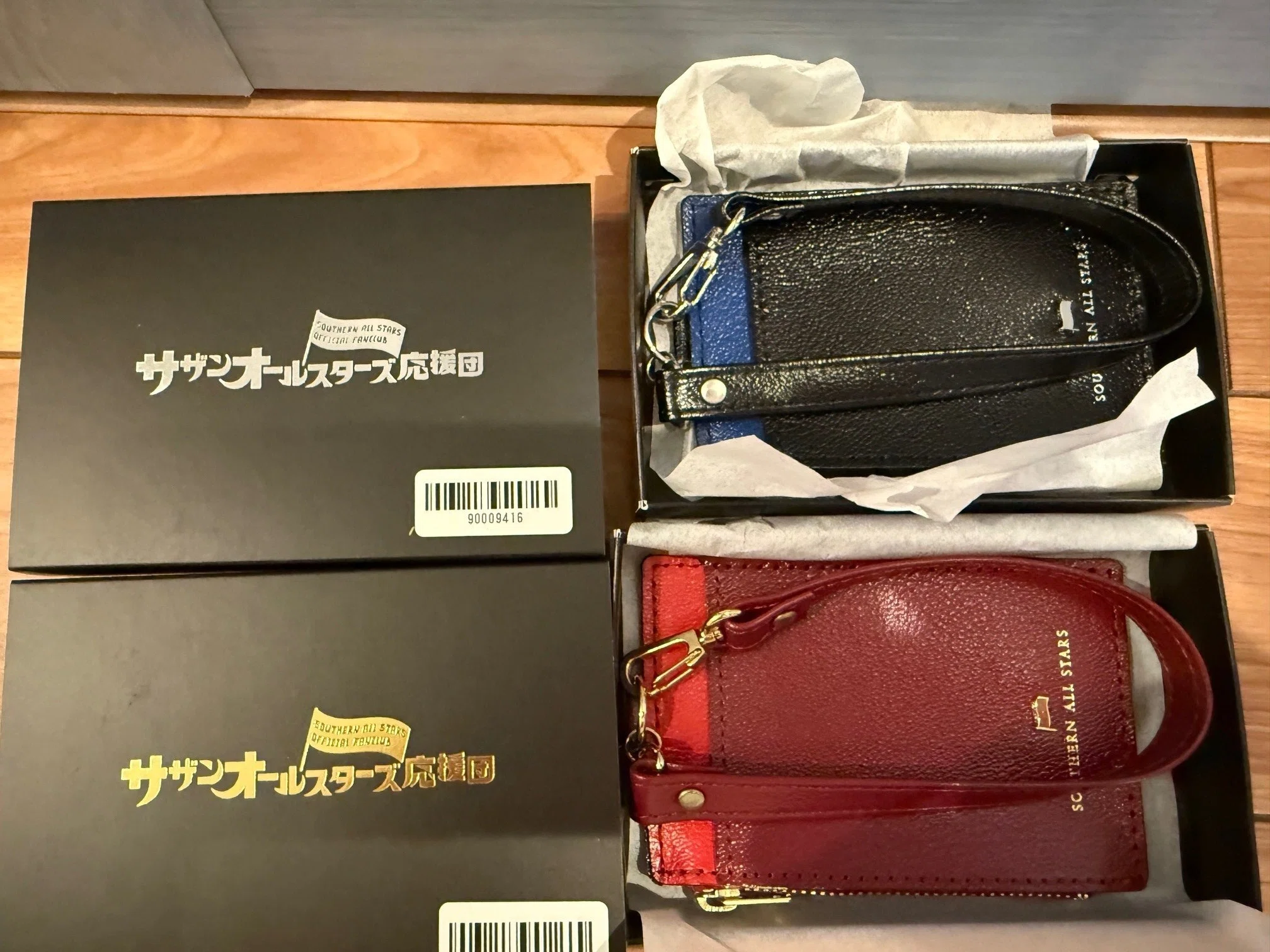★稀少★サザンオールスターズ桑田佳祐オリジナル カードケースホルダー財布 59 サザンオールスターズ応援団カードホルダー 60 パスケース