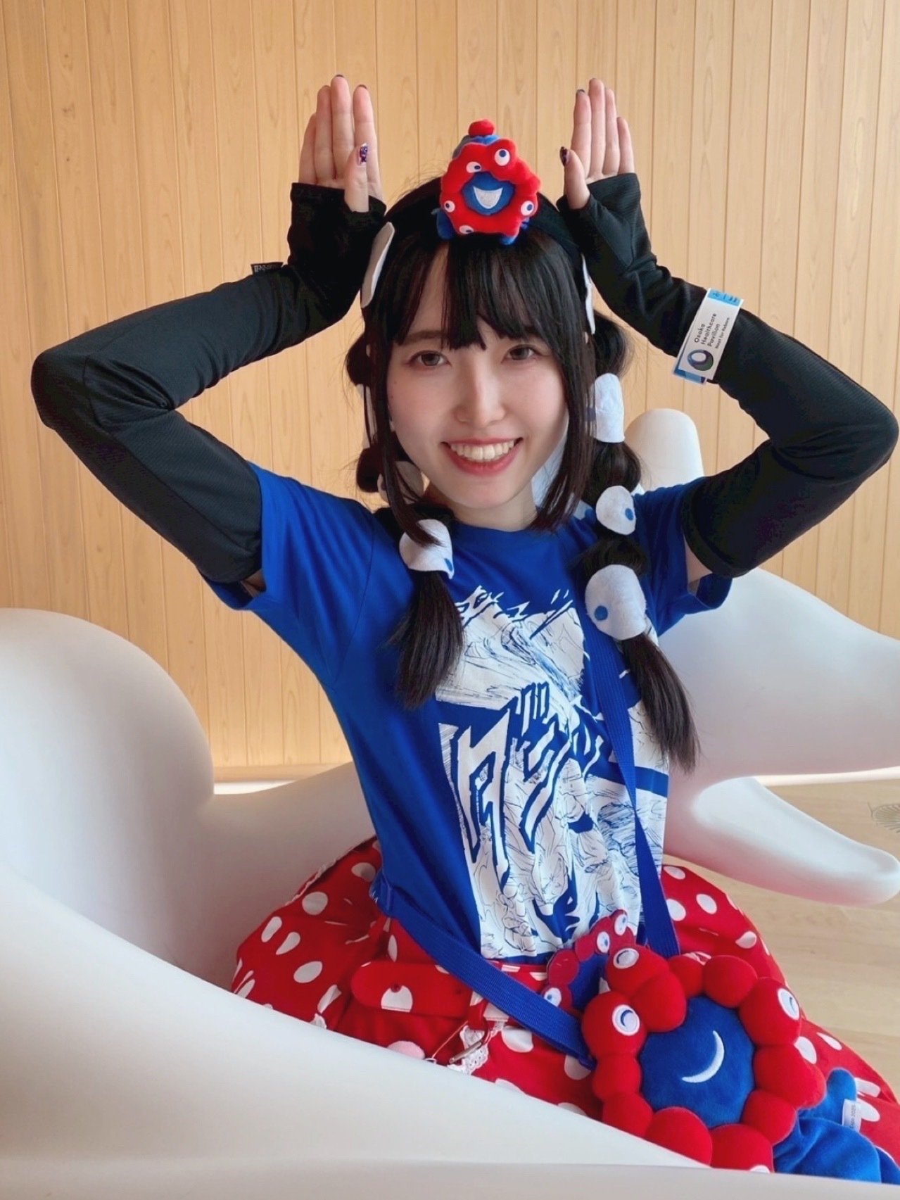 おめかし実験室】File.1 ミャクミャクさんといっしょ。～レトロポップ