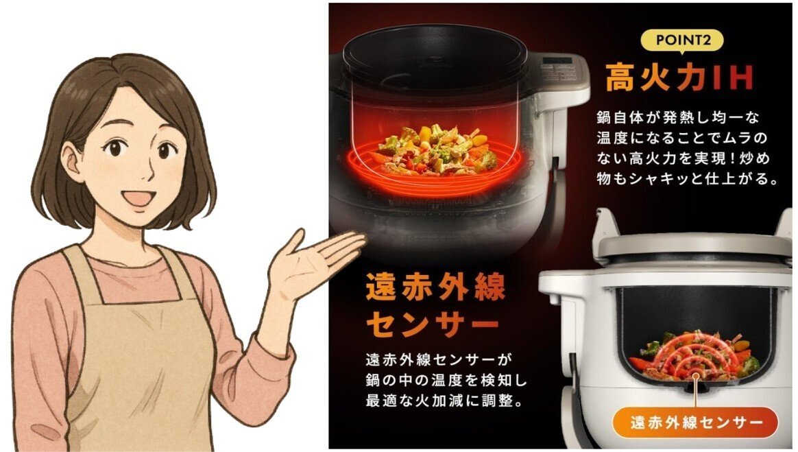 シェフドラム（使用回数2回のみ） 料理・掃除から救ってくれた魔法の家電【アイリスオーヤマ