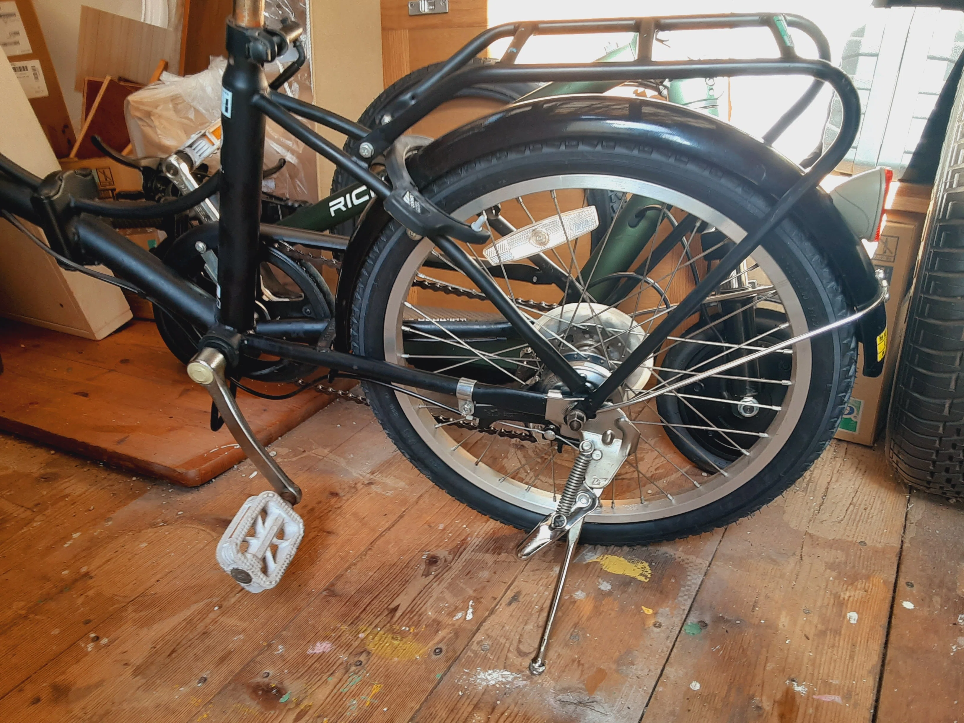 20インチ自転車の後輪/タイヤ交換②｜りょうた