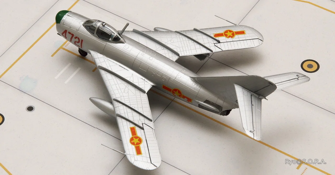プラモデル製作記 kopro 1/72 MiG-17 PF｜Ryo@S.O.R.A.