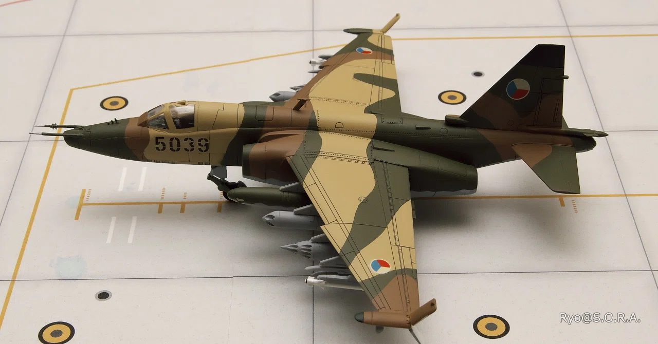プラモデル製作記 ツクダホビー 1/72 スホーイ Su-25 