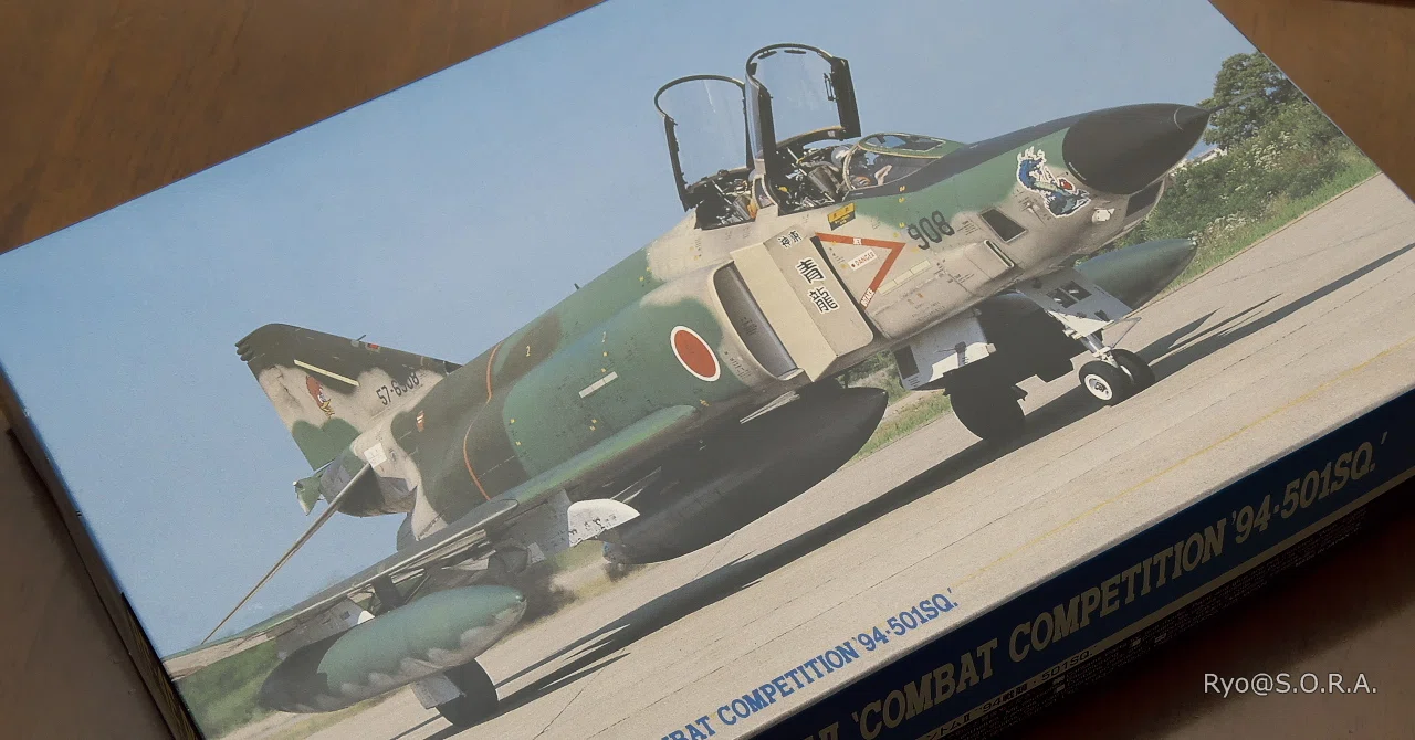 プラモデル製作記 ハセガワ 1/72 RF-4E ファントムII '94戦競・501SQ