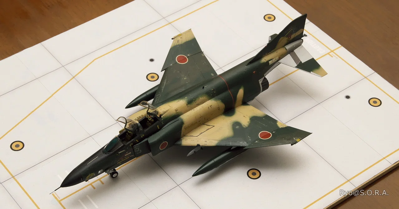 プラモデル製作記 ハセガワ 1/72 RF-4E ファントムII '94戦競・501SQ