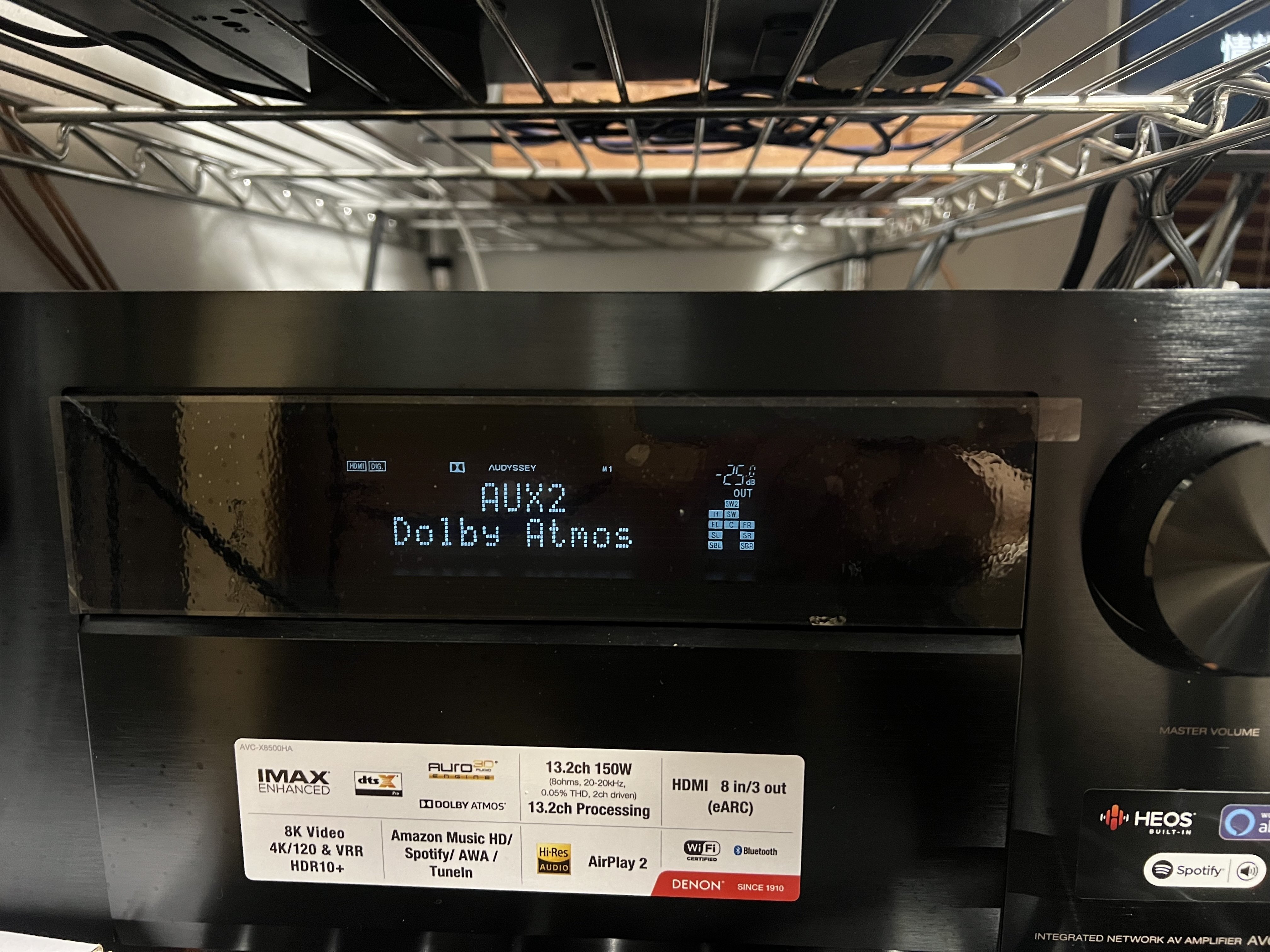 Denon AVR-X580BT 5.2ch AVサラウンドレシーバー DENON(デノン) AVR-X580BT 5.2ch AVサラウンドレシーバー 8K