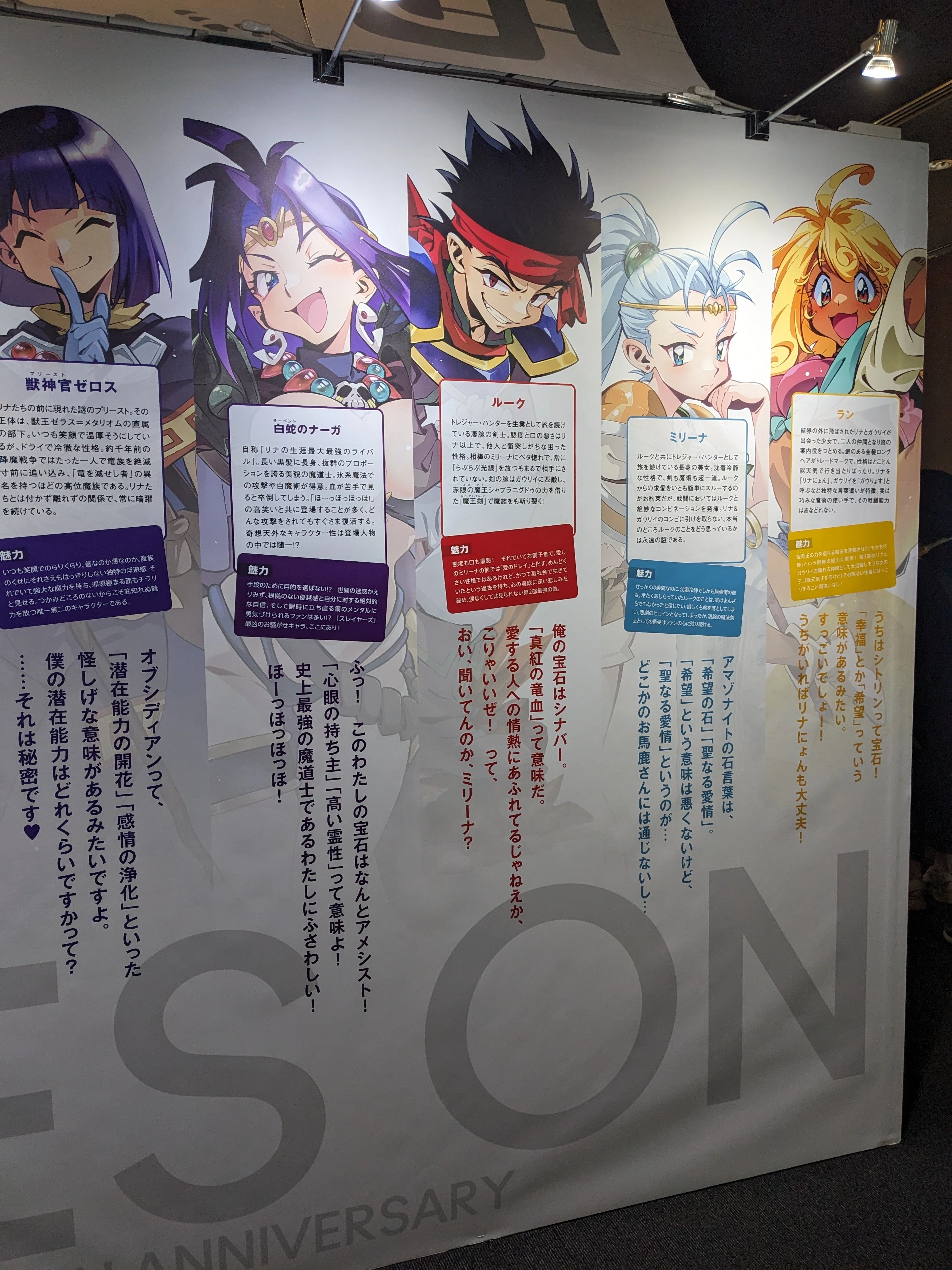原作35周年記念 スレイヤーズ展 〜ごぅずおん〜 公式図録 リナの