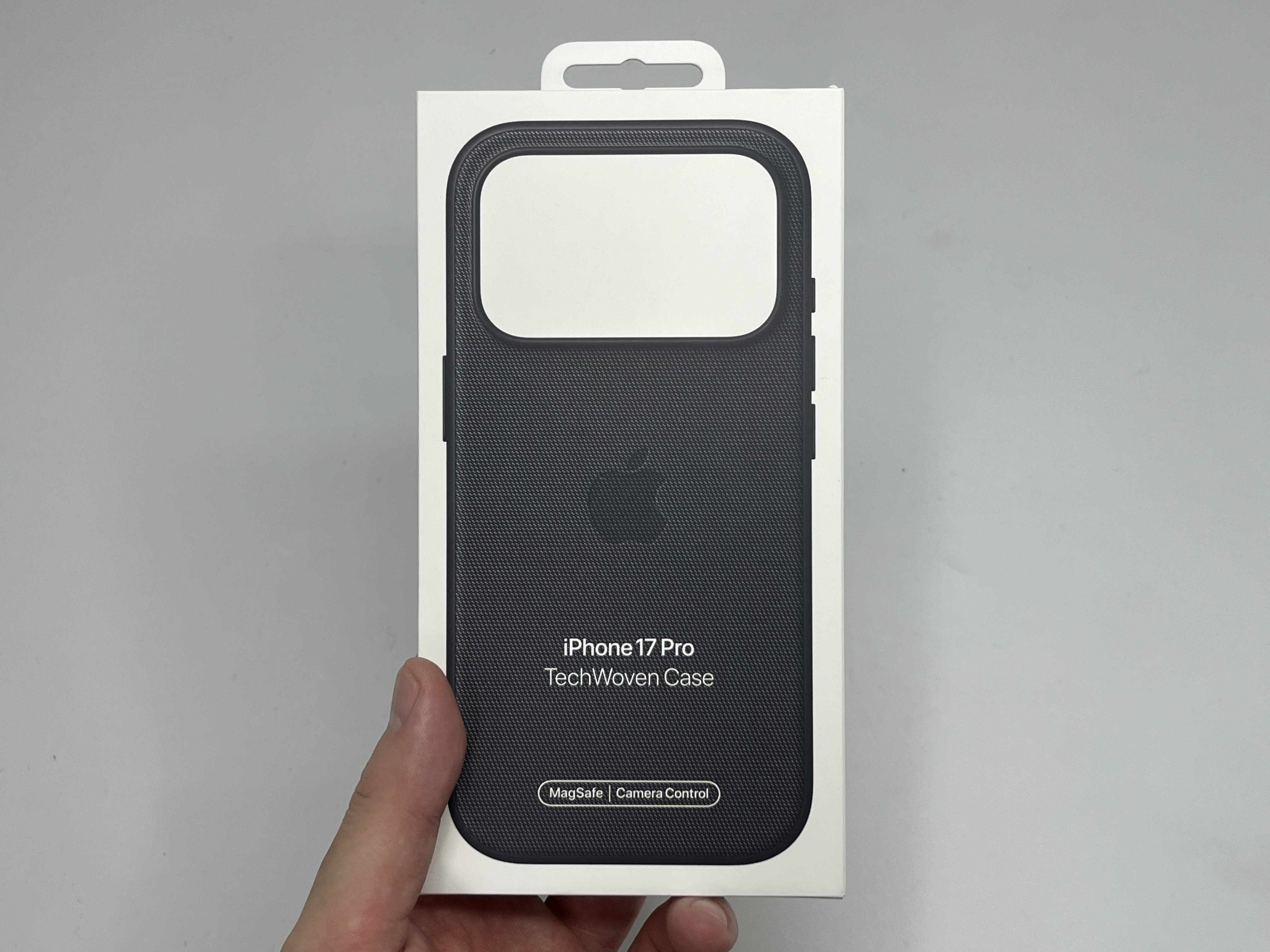 iPhone 17 Pro テックウーブンケース ブラック 黒 MagSafe対応iPhone 17 Pro Maxテックウーブンケース - ブラック