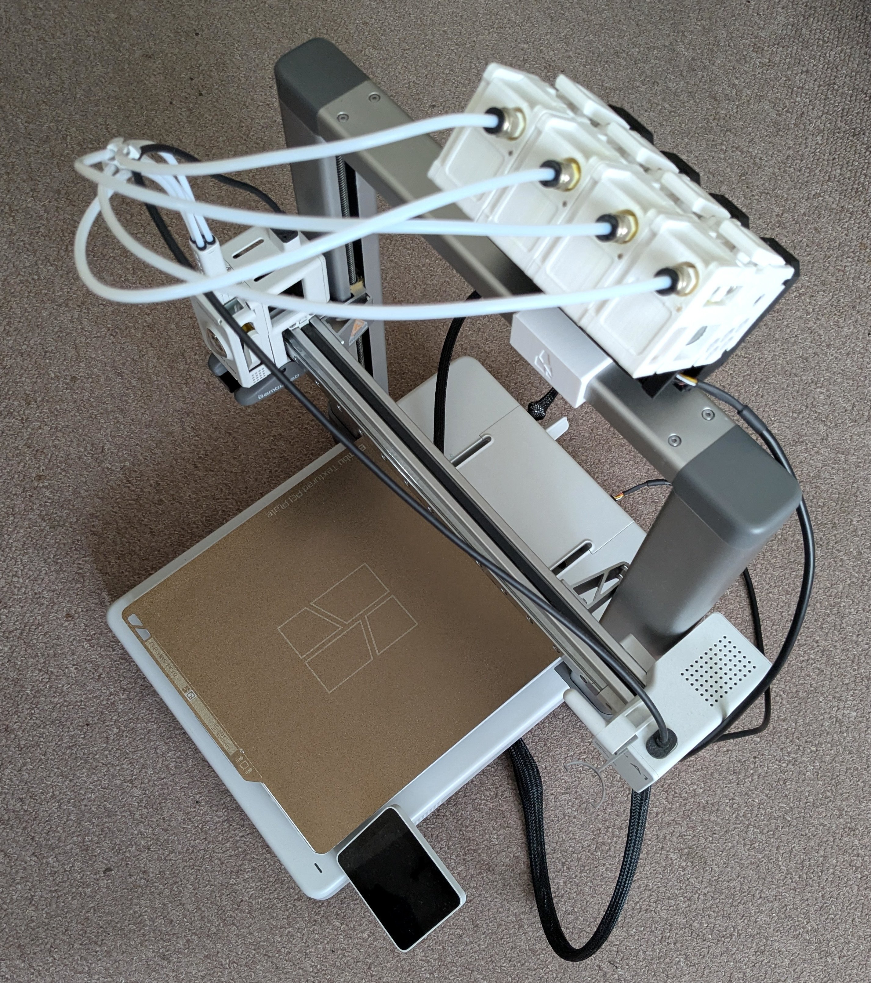 BambuLab A1 mini 3Dプリンター+AMS lite互換のBMCU Bambulab A1 + BMCUで4色プリント！｜Ado Nishimura