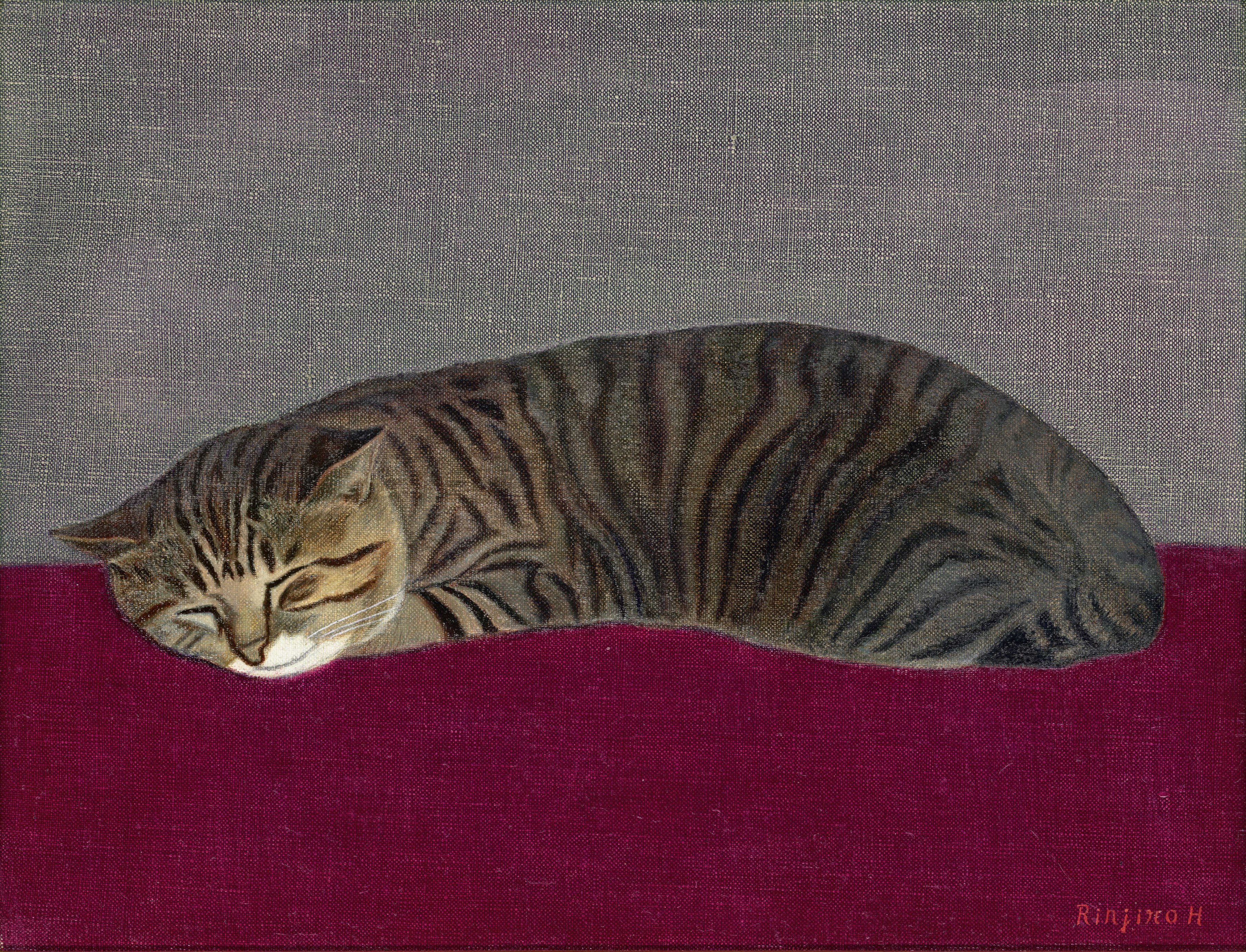 長谷川潾二郎の展覧会ポスター 静謐と孤高に生きた画家・長谷川潾