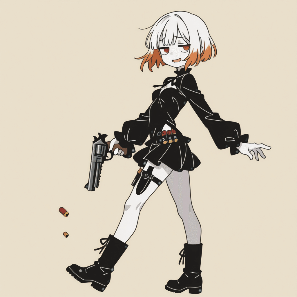 制作過程】AIイラスト「重装備型ゾンビ婆ちゃん」｜KaminaRihito