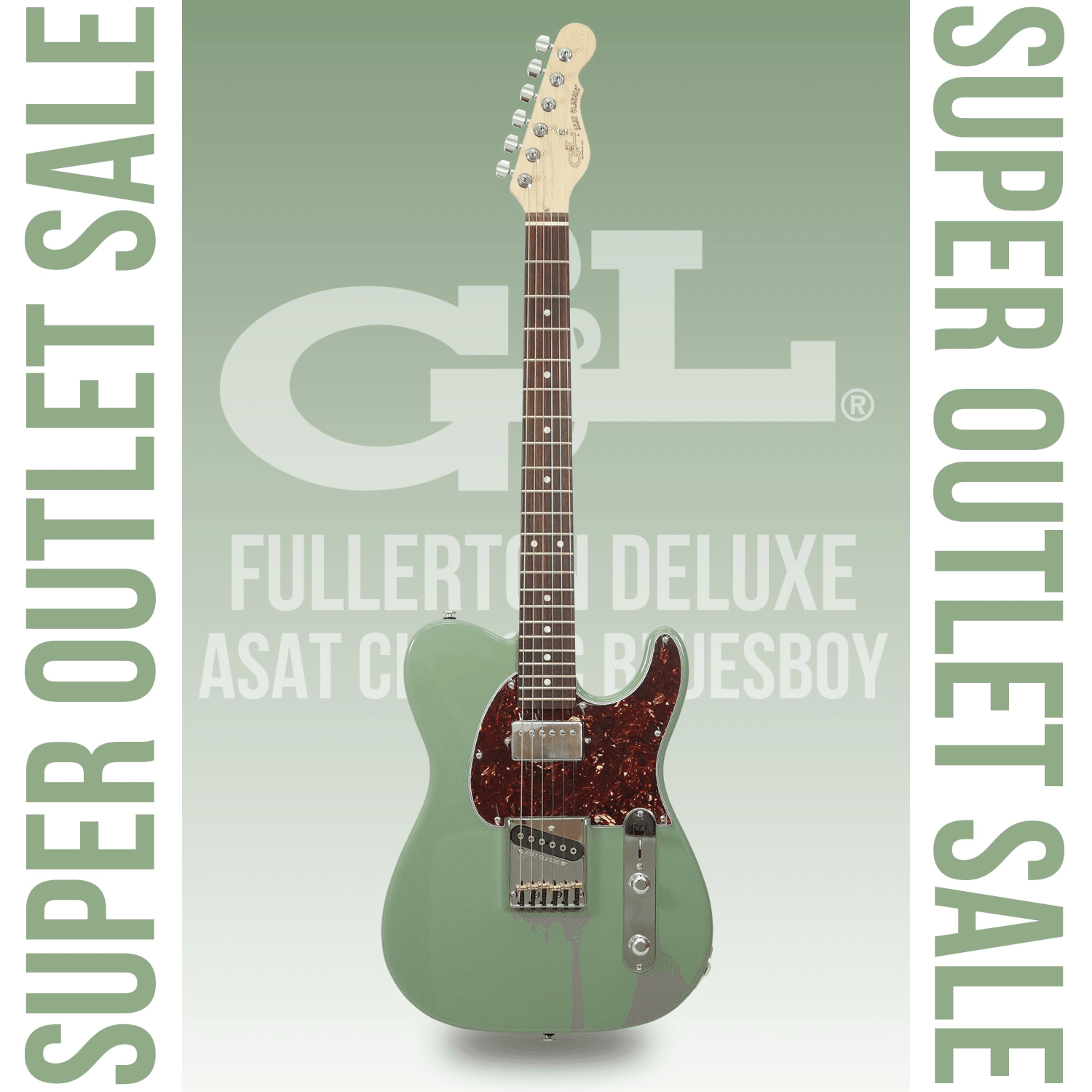 G&L祭り！USAメイドの「ASAT Classic Bluesboy」がアウトレット超特価