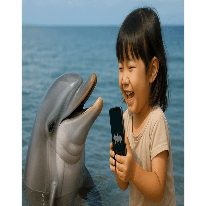 AIによるイルカとの対話の可能性｜つるまる@つるこ