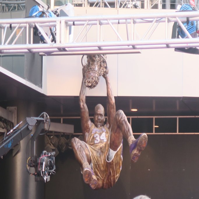 5SURPRISE シャキールオニール　スーパーレア NBAを初観戦☆】大興奮シャキール・オニールが来た！！アメリカの