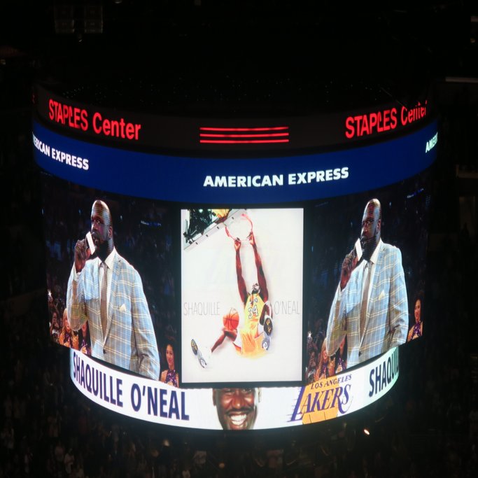 NBAを初観戦☆】大興奮シャキール・オニールが来た！！アメリカの