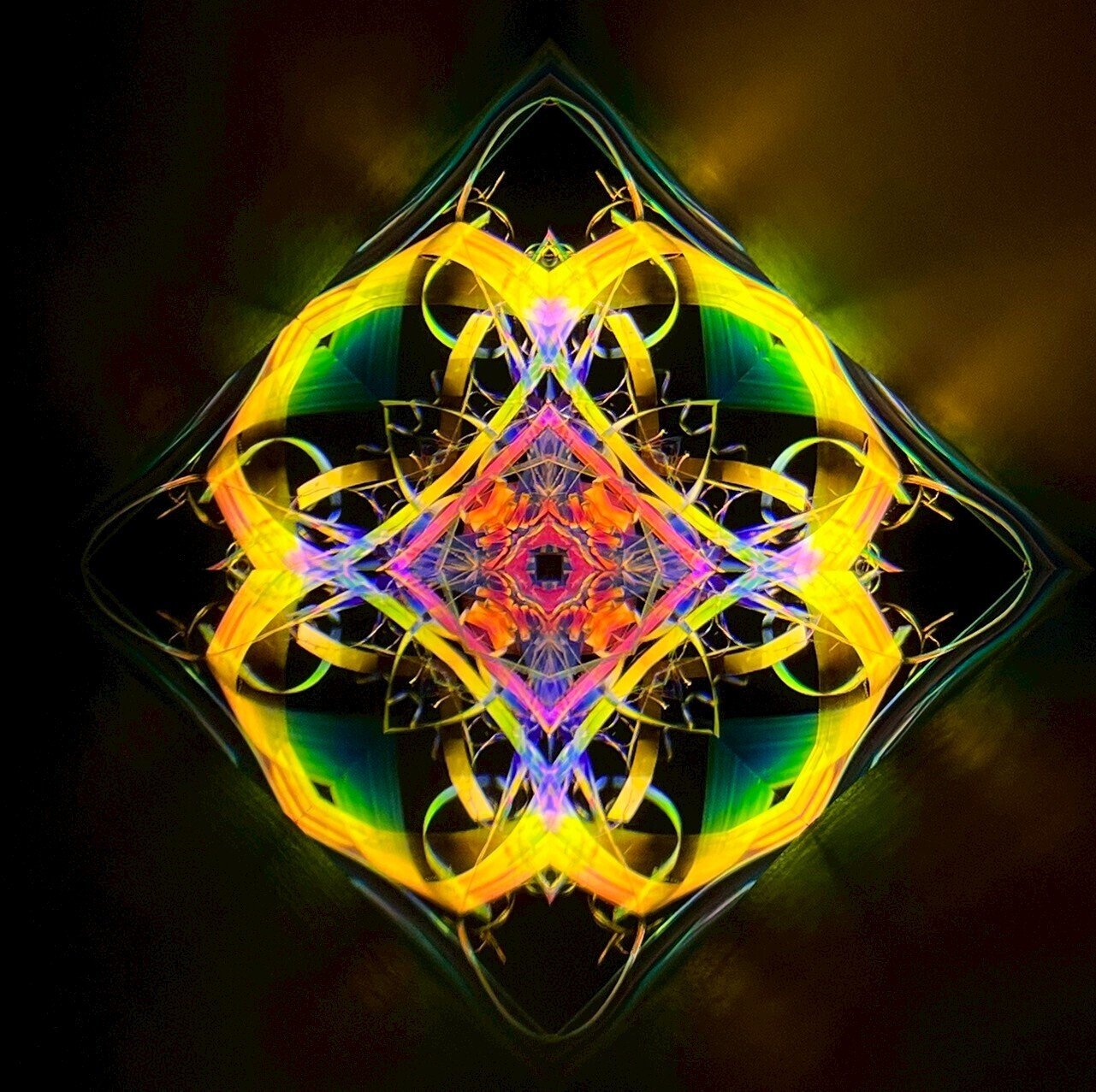 絵画 美術品　　 鏡の向こう側 ミラクル！ミラーワールド ☆｜5・6年生の作品｜みんなの図工