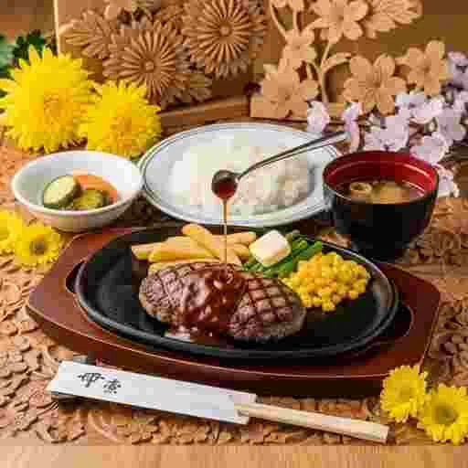 ハンバーグ レシピ 写真素材/写真販売 AI画像 有料＜30枚：350円＞商用利用可（サンプル）019